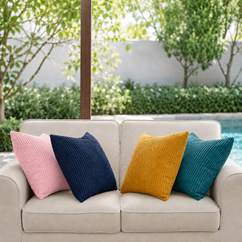 Luxury crushed velvet - luxury, filled