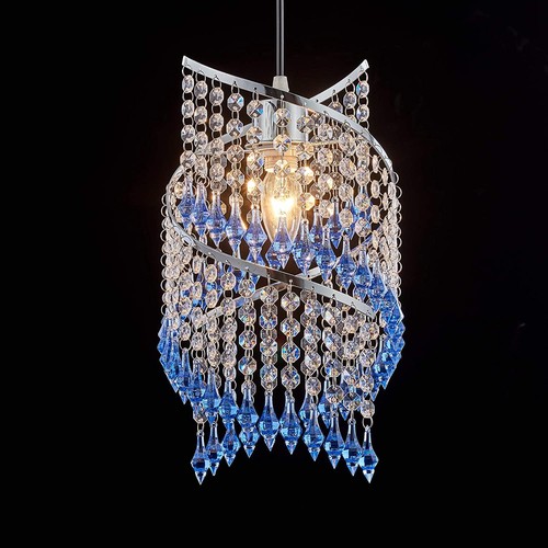 Chandelier spiral lampshade - chandelier,