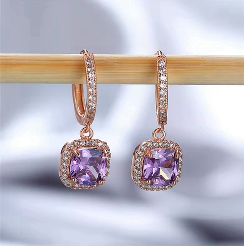 Rose gold purple amethyst - rose,