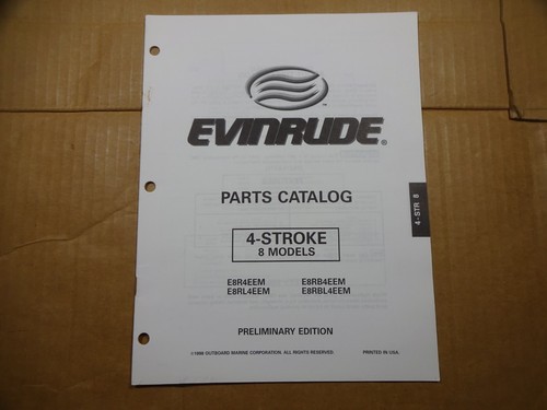 1999 evinrude 4 stroke - 8, hp