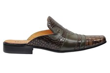 Mens Real Leather Crocodile