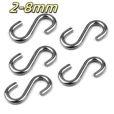 Stainless Steel Small S Hooks