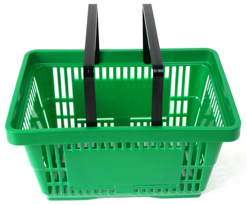 Handle green plastic - 2,