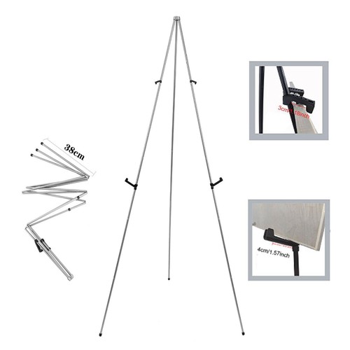 Telescoping display easel - telescoping,