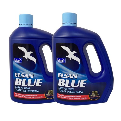 Elsan blue twin pack - blue,