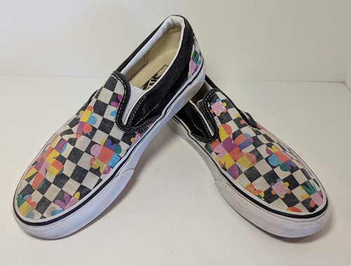 Vans checkerboard sneakers - vans,