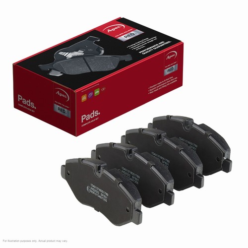 Apec front brake pad - front,