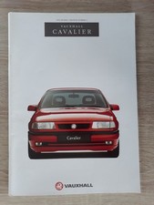 Vauxhall Cavalier Brochure 1993 - Envoy LS GLS CD V6 Diplomat 4x4 SRi Turbo 4x4