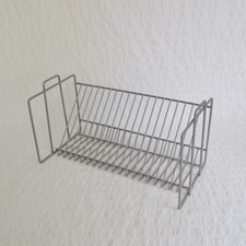 Ikea Vink Metal CD Storage Tower Rack 20 X CDS Vintage Grey