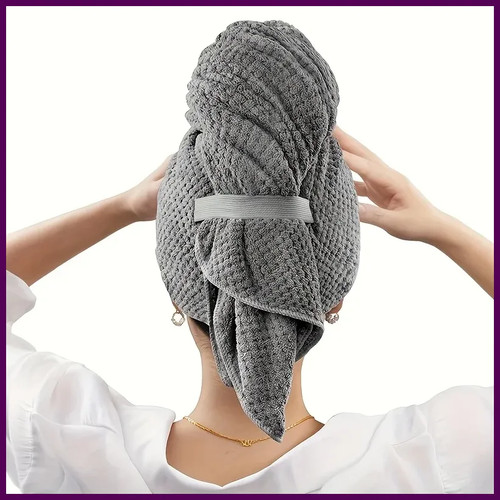 Microfiber hair towel extra - hair,