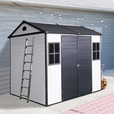 8x6 FT Resin Outdoor Storage