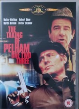 The Taking Of Pelham One Two Three DVD - Walter Matthau,Robert Shaw, classic,vgc
