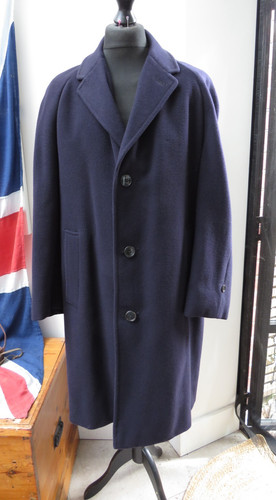 Vintage mens navy - navy, crombie