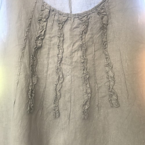 Ladies linen line pale grey - ladies,
