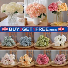 6 Heads Artificial Hydrangea