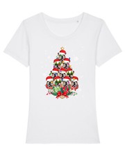 English Bulldog Gifts Xmas Christmas Mens Womens Kids TShirt Tee T-Shirt