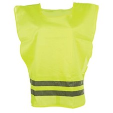 Unisex Hi Viz Hacking Bibs Adult Fluorescent Vest Windproof Outdoor Horse Riding