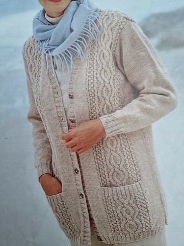 Knitting pattern lady long - knitting,