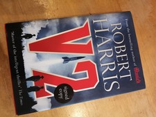 Signed First Edition Robert Harris V2 Hardback Vgc