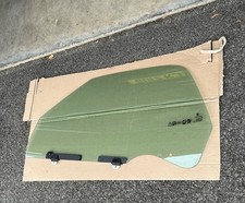 MGF MG TF N/S DOOR WINDOW GLASS - GREEN TINT