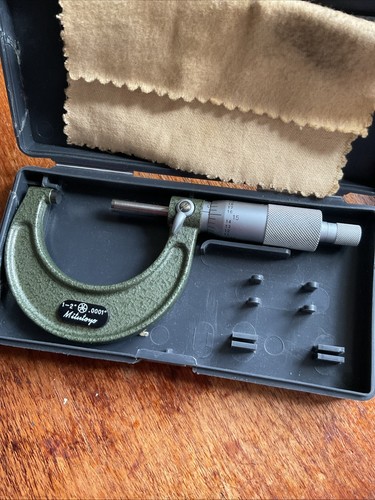 Mitutoyo micrometer vintage - mitutoyo, micrometer.