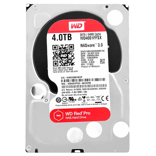 Western digital red pro - pro, 4tb
