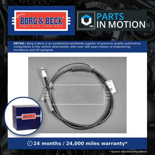 Handbrake cable fits citroen - handbrake,
