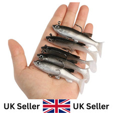 5x Jig Head Soft Silicone Bait