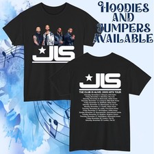 JLS UK Tour 2025 T-Shirt The Club Is Alive Hoodie Hits Concert Gift Jumper Top