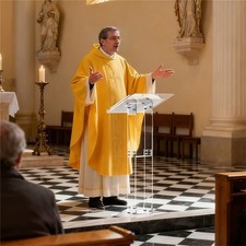 Clear Acrylic Podium