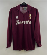 Torino L/S Home Football Shirt 1993/94 Adults Medium Lotto D618