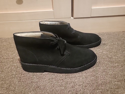 Clarks original black suede - clarks,