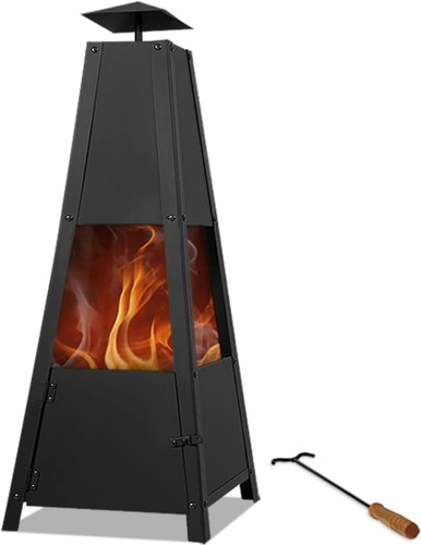Pyramid patio heater with - ®,