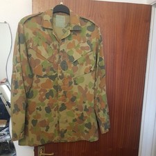 Vintage Australian Army Auscam DPCU  Camouflage Combat shirt Size 92L