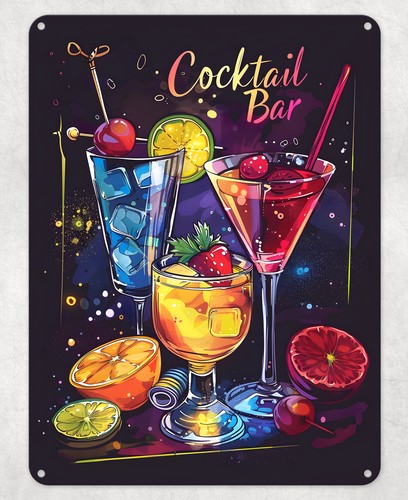 Cocktail bar illustration - cocktail,