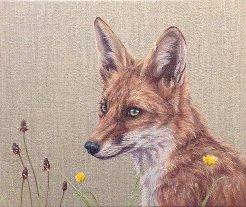 Fox original painting by - fox,