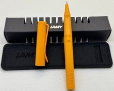 Lamy Safari Rollerball Pen in Mango Yellow - NEW in Keel Box With Refill