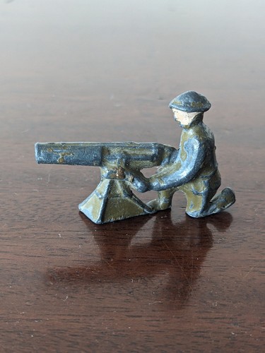 Vintage metal lead toy - vintage, metal/