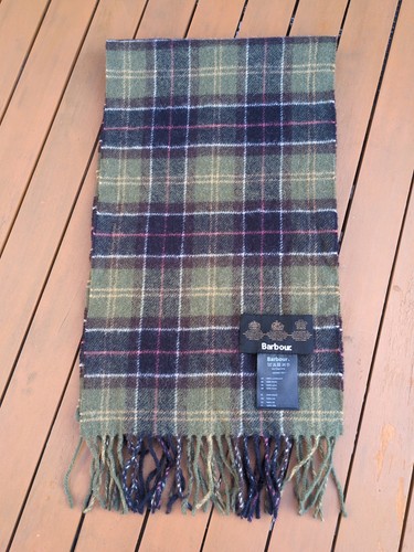 Barbour tartan check lambswool - barbour,