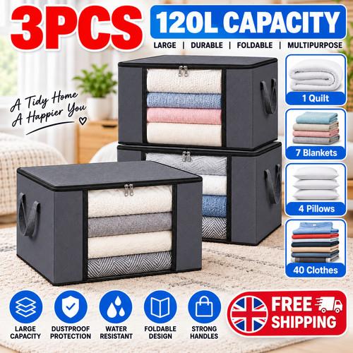 3pcs 66l folding - 3pcs, storage