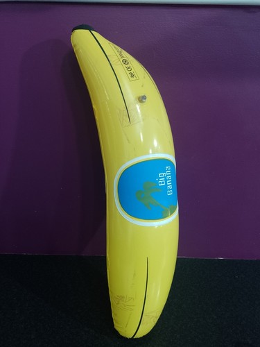 Inflatable yellowl big banana - big,