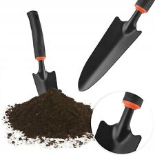 Spade Trowel Garden Hand Tools, Comfortable Ergonomic Grip DELUXE Narrow Steel