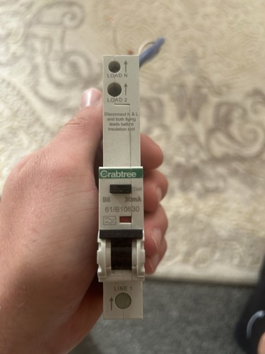 Crabtree 61009 rcbo 30ma - 61009,