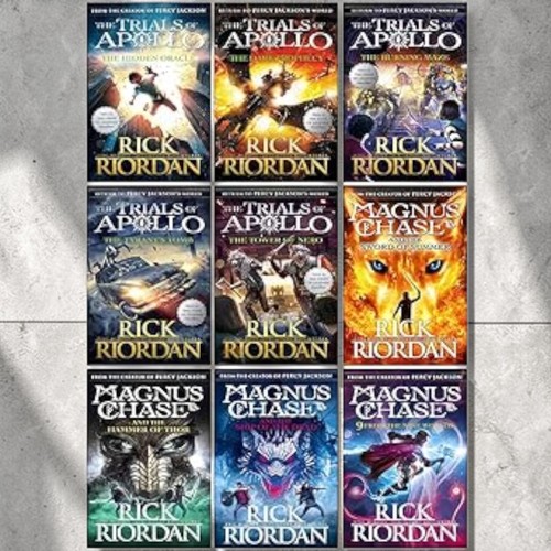 Rick riordan trials apollo - rick, of