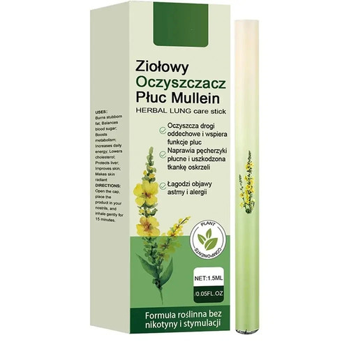Mullein lung purifier herbal - mullein,