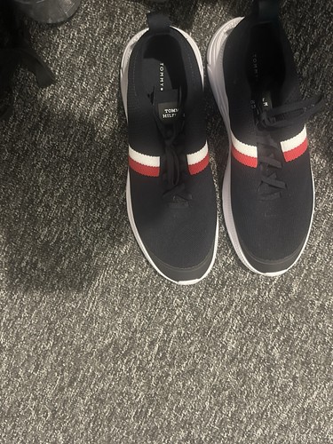 Tommy hilfiger dark blue shoes - tommy,