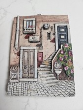 Ceramic wall plaque from the