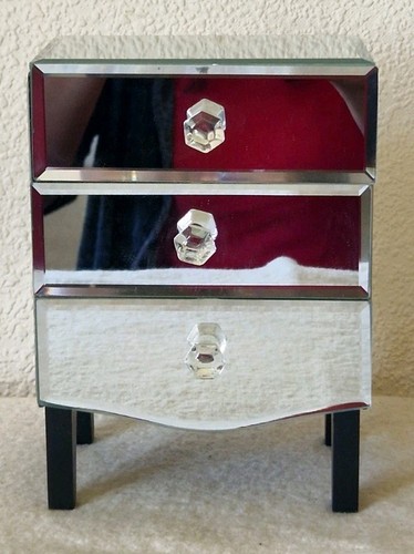 Miniature mirrored chest - miniature,