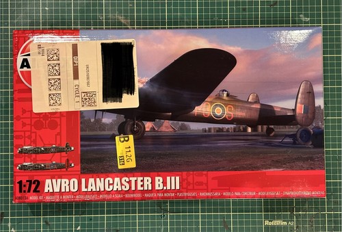 Airfix scale avro - 1:72,