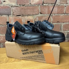 NEW Goliath Black Safety Boots